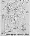 Saint Mary Magdalen Holding a Crucifix; (reverse) The Flagellation, Spinello Aretino (Spinello di Luca Spinelli) (Italian, born Arezzo 1345–52, died 1410 Arezzo), Tempera on canvas, gold ground; photographic facsimile (Christ’s face on reverse)